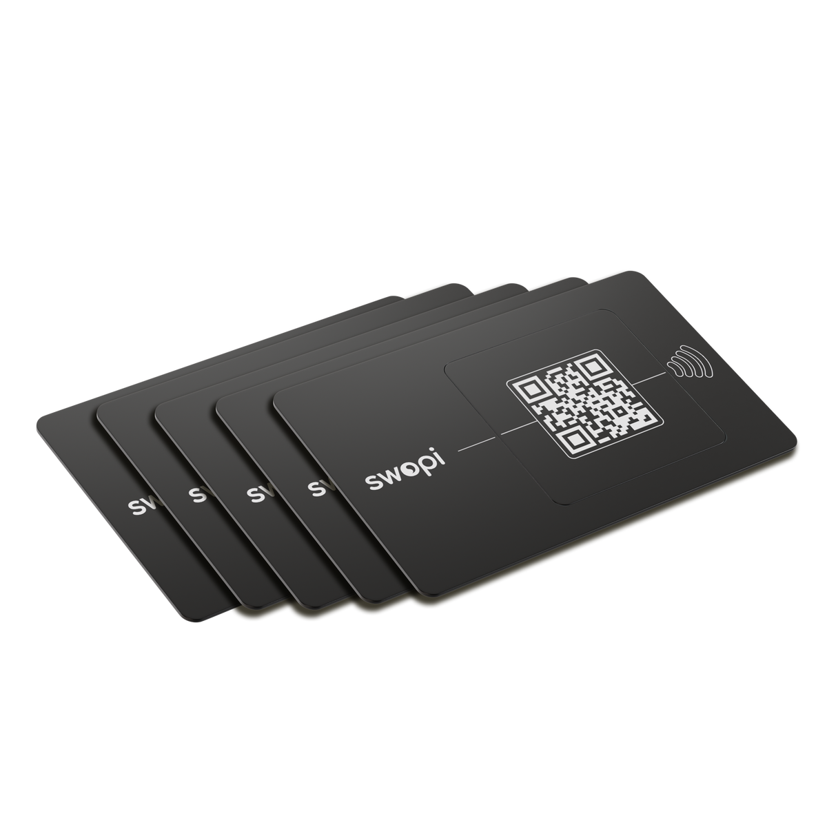 Stainless Steel Swopi Card 5 pack